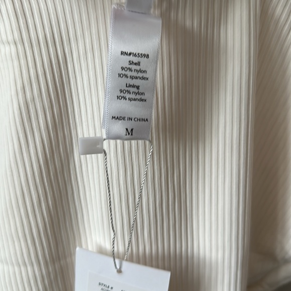 NWT Andie Asbury Ribbed One Piece in COCO M - Picture 8 of 8